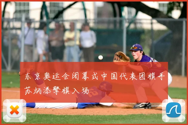 东京奥运会闭幕式中国代表团旗手苏炳添擎旗入场